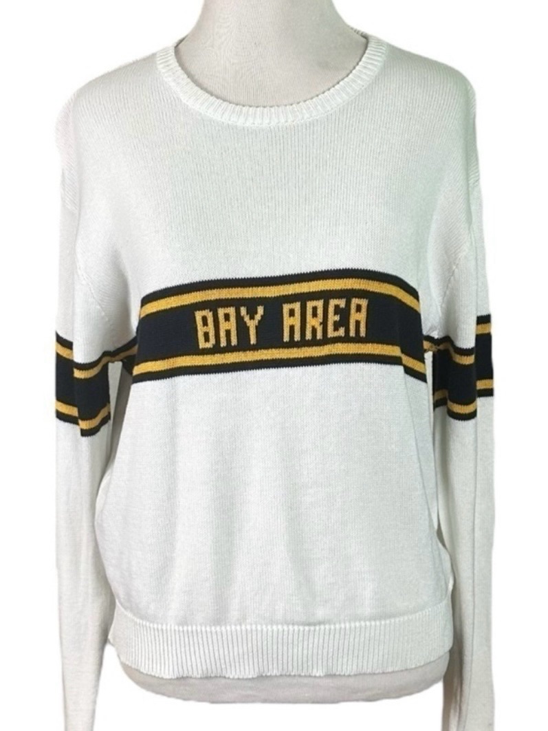 Brandy Melville One Size Bay Area Sweater Preppy San Francisco Stripe Y2k